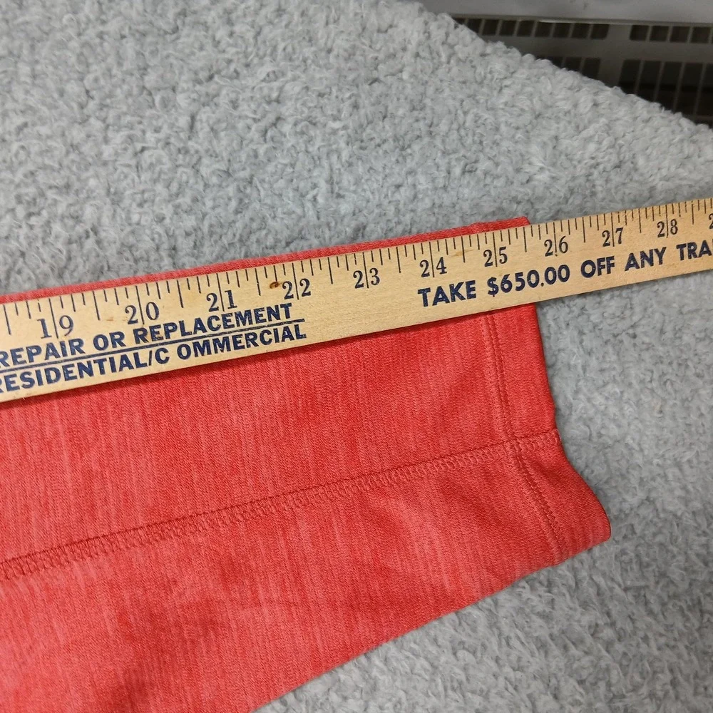 Vineyard Vines Pullover Mens XL Red Quarter Zip Long‎ Sleeve Polyester Outdoor
